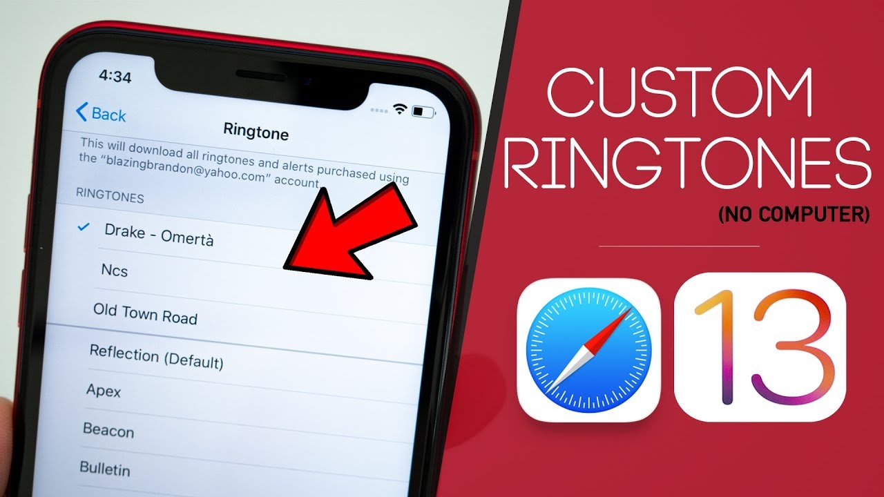 iOS 13 How to Set ANY Song as RINGTONE on iPhone (No Computer