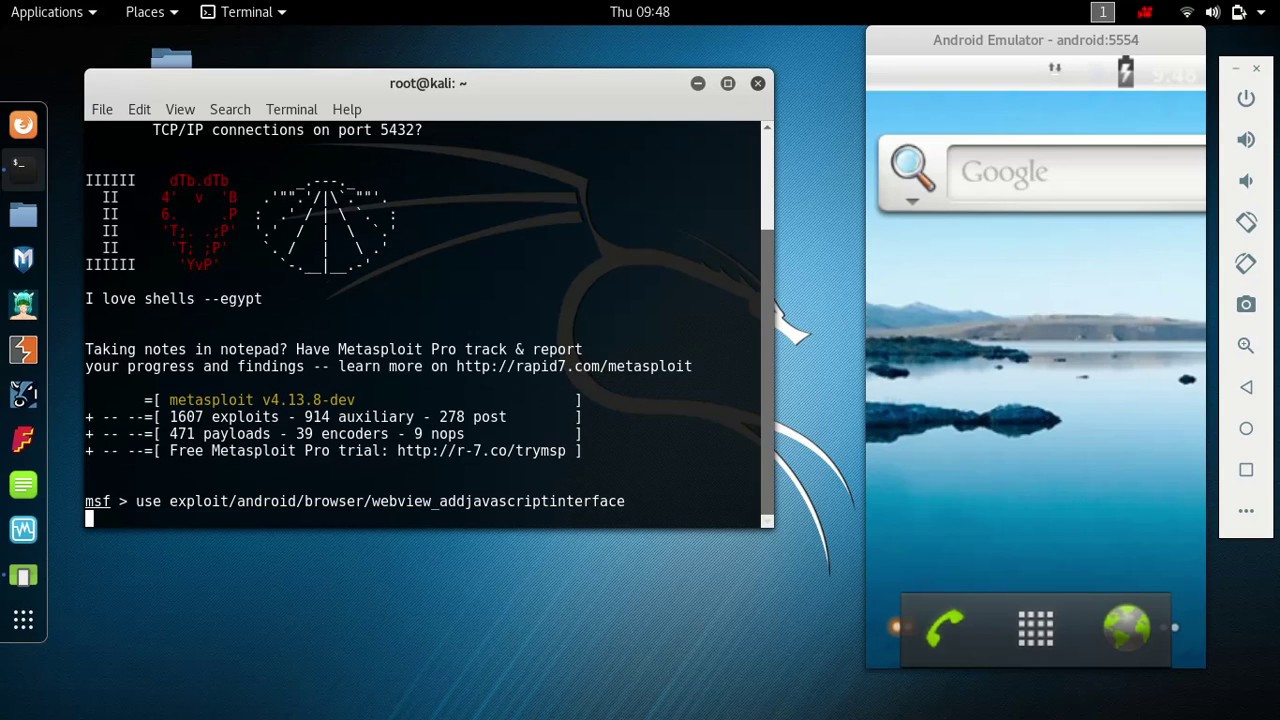 How to hack android without payload using kali linux 2 2