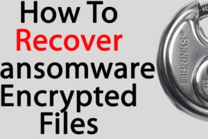 How To Recover Your Ransomware Encrypted Data Files For Free 3