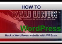How to hack a WordPress website and get admin access with WPScan on Kali Linux 9