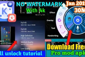 Kinemaster Pro mod apk |no watermark+download free |JAN 2019 latest version 8