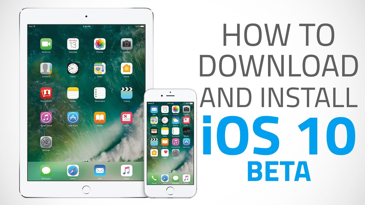 download ios 10 to ipad