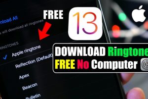 How to get Ringtones on iPhone Without a Computer FREE iOS 13 5