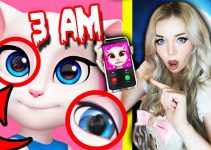 Do Not talk to *TALKING ANGELA* AT 3am.. (*DO NOT DOWNLOAD THIS APP SCARY!*) 7